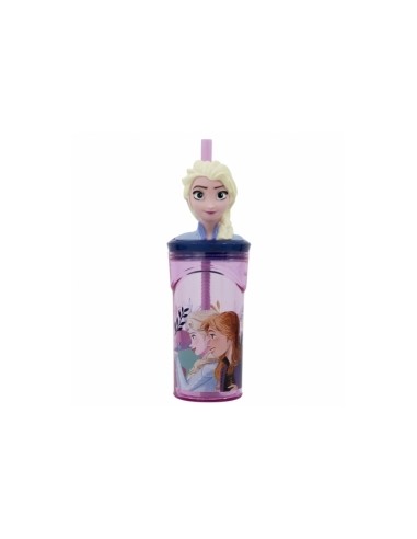 VASO FIGURA 3D FROZEN 360ML