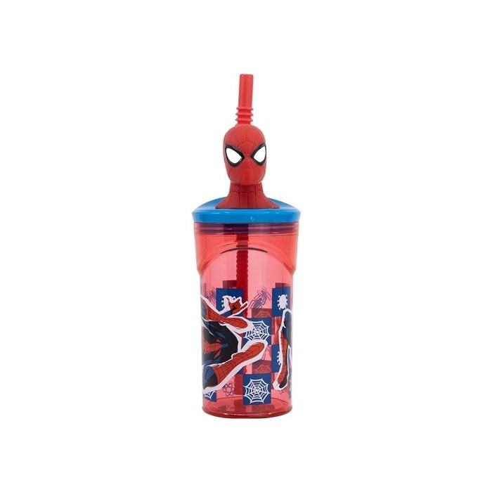 VASO FIGURA 3D SPIDERMAN 360ML