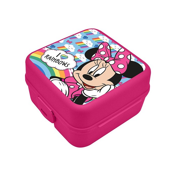 SANDWICHERA CON COMPARTIMENTOS MINNIE