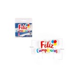 VELA FELIZ CUMPLEAÑOS GLOBOS