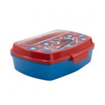 SANDWICHERA CON CUBIERTOS SPIDERMAN