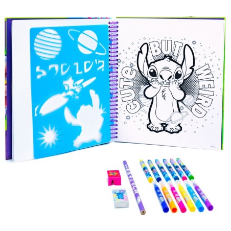 LIBRO DIBUJO ACTIVIDADES STITCH