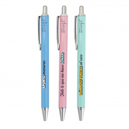 SET 3 BOLIS PARA APUNTAR ALTO