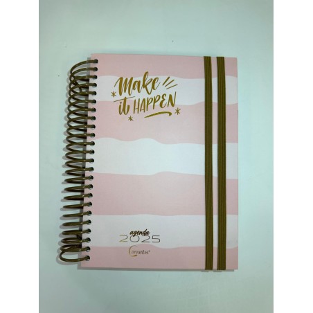 AGENDA 2025 DIARIA MAKE IT HAPPEN