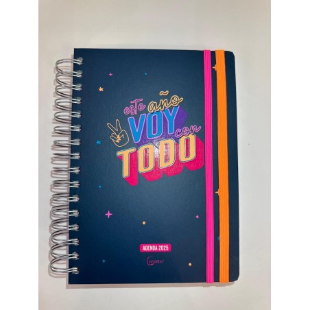 AGENDA 2025 DIARA ESTE AÑO VOY CON TODO
