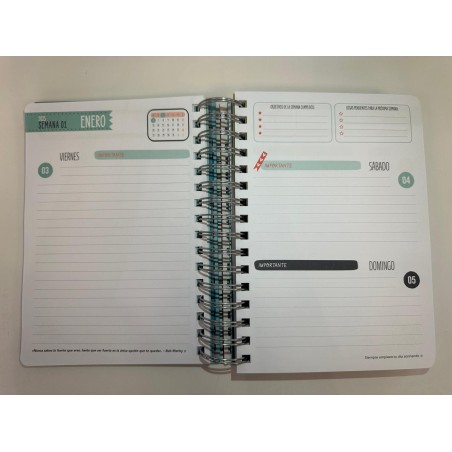 AGENDA 2025 DIARA ESTE AÑO VOY CON TODO