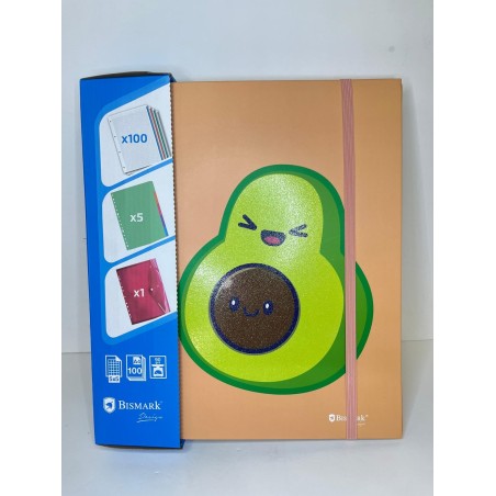 CARPETA CON ANILLAS BRILLI