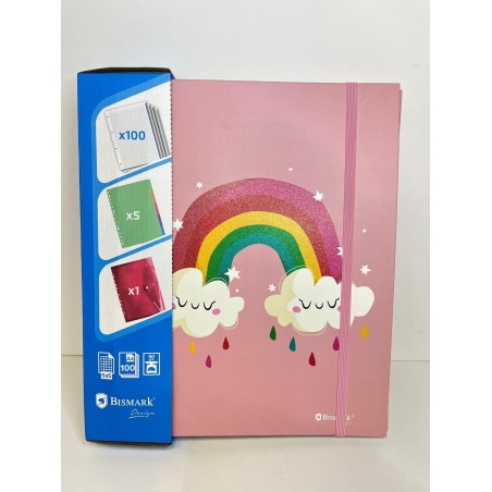 CARPETA CON ANILLAS BRILLI