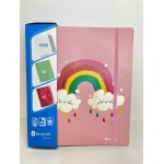 CARPETA CON ANILLAS BRILLI