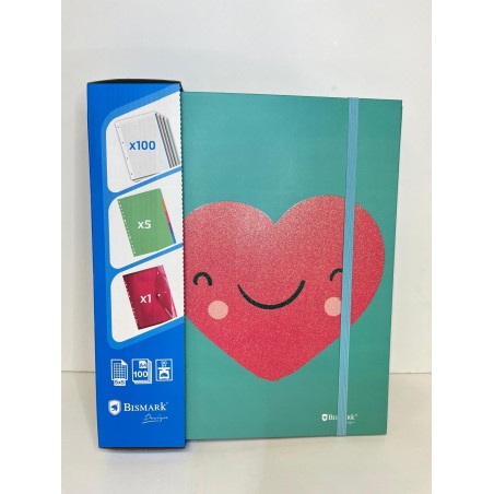 CARPETA CON ANILLAS BRILLI