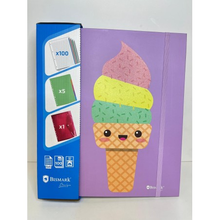 CARPETA CON ANILLAS BRILLI