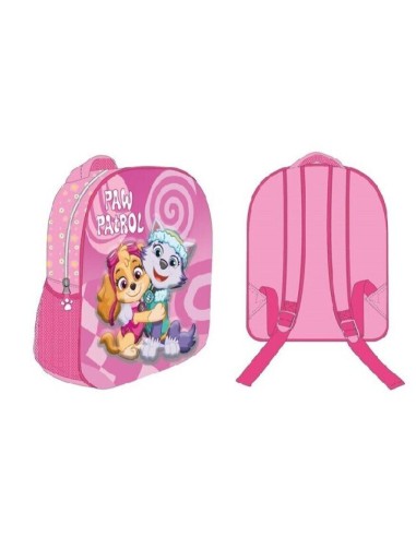 MOCHILA PATRULLA CANINA ROSA 3D