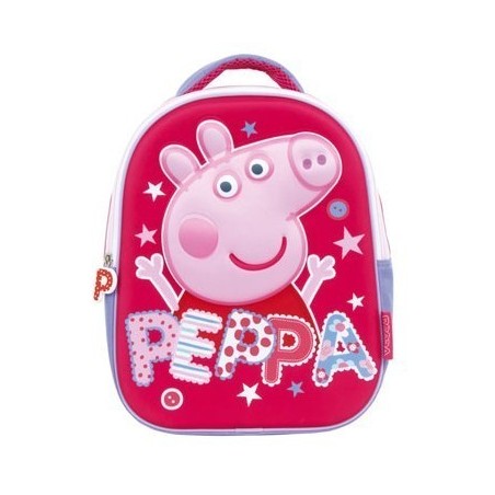MOCHILA PEPPA PIG 3D