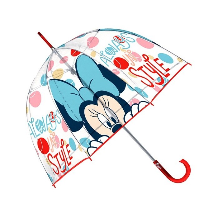 PARAGUAS MINNIE BURBUJA