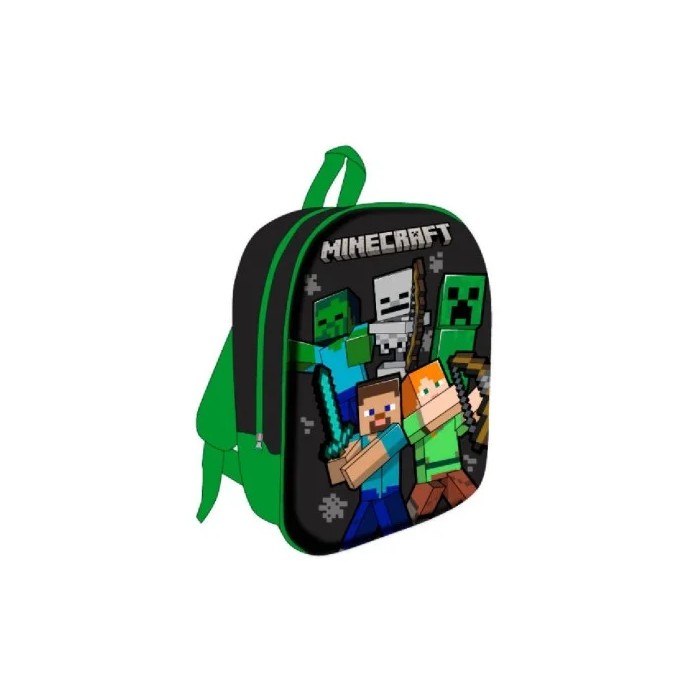MOCHILA MINECRAFT 3D