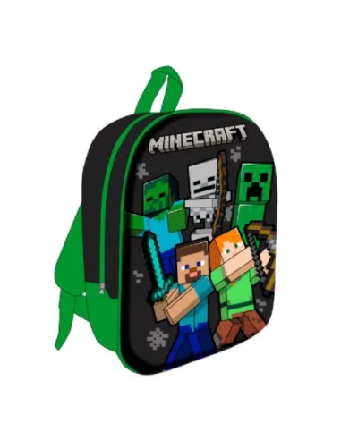 MOCHILA MINECRAFT 3D