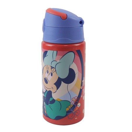 BOTELLA MINNIE MOUSE PAJITA