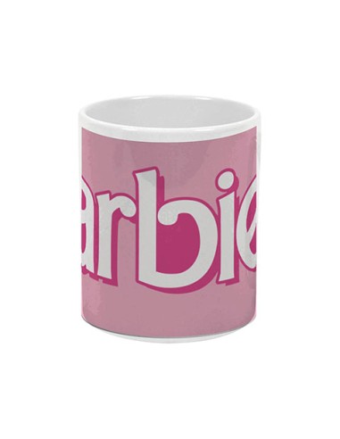 TAZA BARBIE ROSA