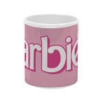 TAZA BARBIE ROSA