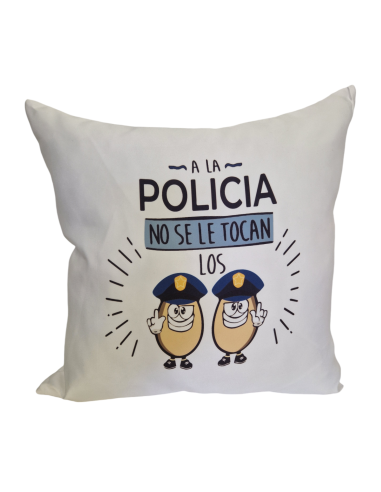 COJIN A LA POLICIA NO SE LE TOCAN LOS HUEVOS