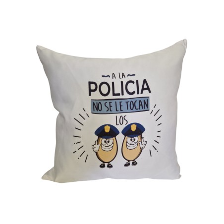 COJIN A LA POLICIA NO SE LE TOCAN LOS HUEVOS