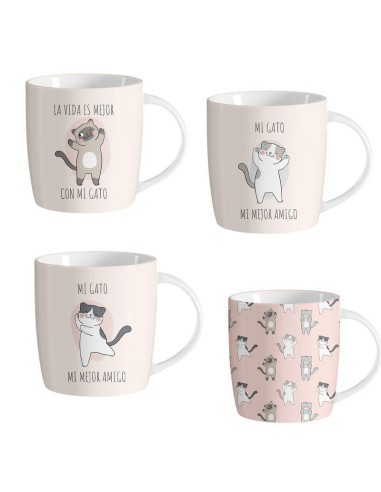 TAZA GATOS 350ML