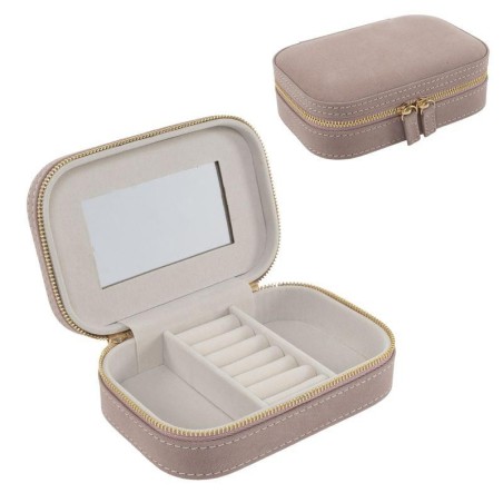 JOYERO TERCIOPELO ROSA