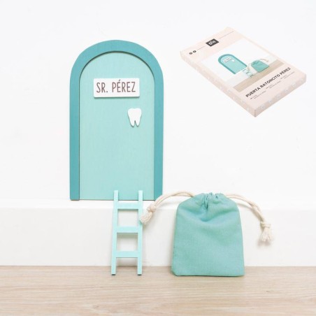 PUERTA RATONCITO PÉREZ AZUL