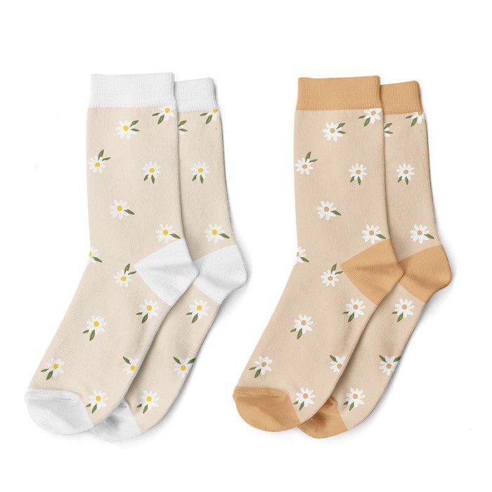 CALCETINES FLORES