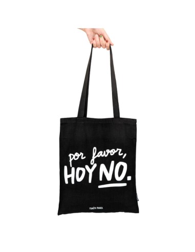 BOLSA DE LONA - POR FAVOR  HOY NO