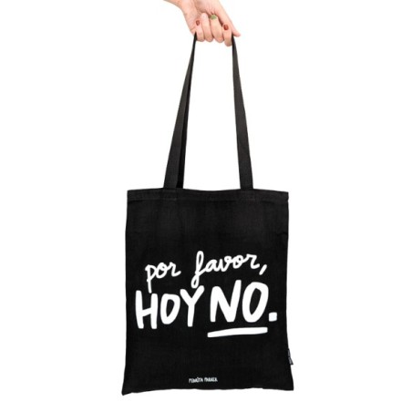 BOLSA DE LONA - POR FAVOR  HOY NO