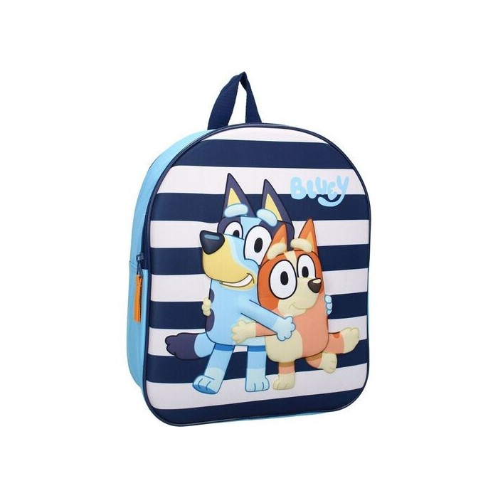 MOCHILA BLUEY 3D RAYAS