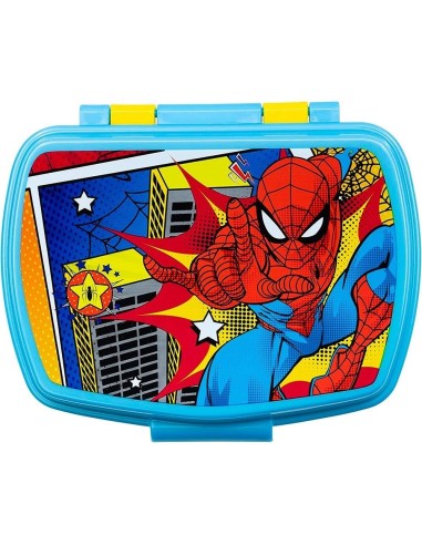SANDWICHERA RECTANGULAR SPIDERMAN