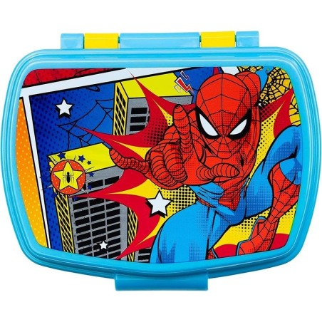 SANDWICHERA RECTANGULAR SPIDERMAN