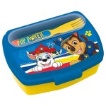 SANDWICHERA CON CUBIERTOS PAW PATROL