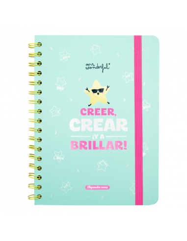 AGENDA WONDER 2025 SEMANAL- CREER  CREAS Y A BRILL