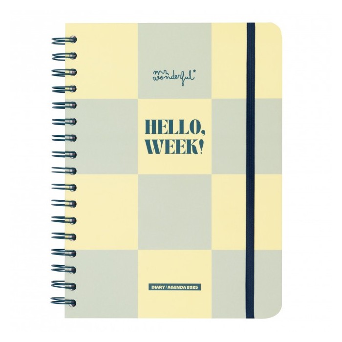 AGENDA BASIC 2025 SEMANAL - HELLO WEEK 