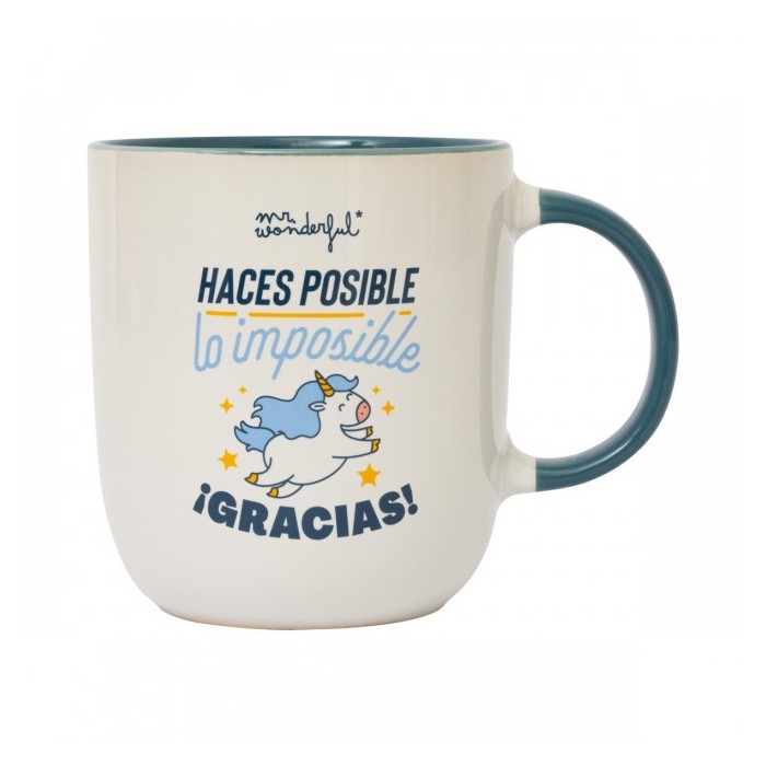 TAZA DE AGRADECIMIENTO - HACES POSIBLE LO IMPO