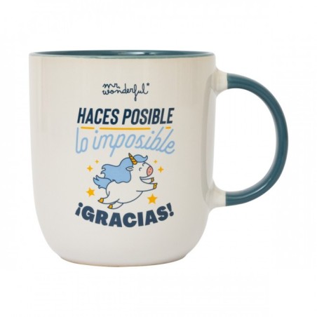 TAZA DE AGRADECIMIENTO - HACES POSIBLE LO IMPO