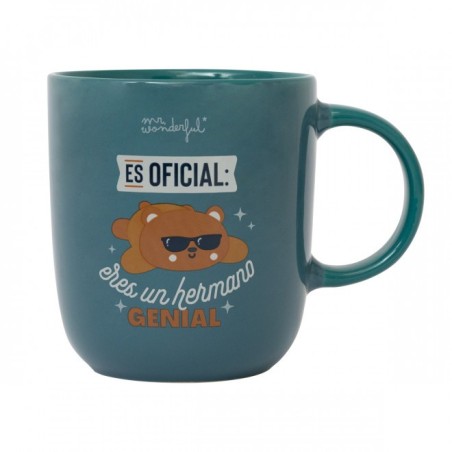 TAZA - ES OFICIAL  ERES UN HERMANO GENIAL