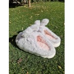 ZAPATILLAS MUJER CONEJITO GRIS