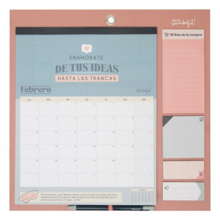 CALENDARIO DE PARED MAGNETICO 2025 EN ESTE HOGAR V