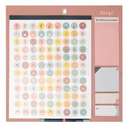 CALENDARIO DE PARED MAGNETICO 2025 EN ESTE HOGAR V