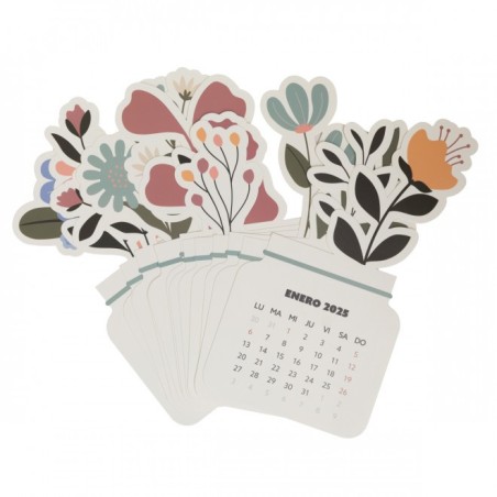 CALENDARIO DE SOBREMESA 2025 CON PEANA PARA DISFRU