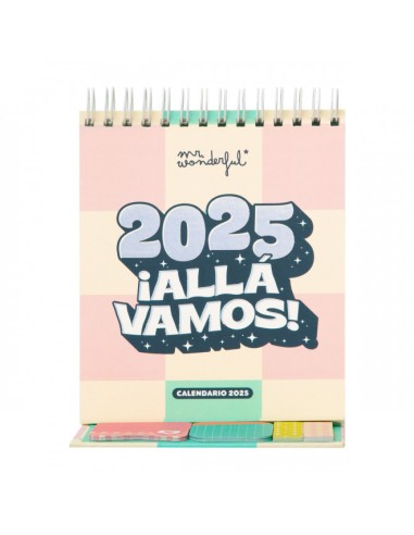 CALENDARIO DE SOBREMESA PEQ 2025 - ¡ALLÁ VAMOS 