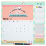 CALENDARIO DE PARED MAGNÉTICO 2025 - BIENVENIDO A