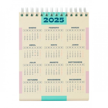 CALENDARIO DE SOBREMESA PEQ 2025 - ¡ALLÁ VAMOS!