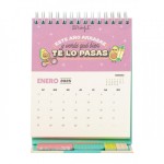 CALENDARIO DE SOBREMESA PEQ 2025 - ¡ALLÁ VAMOS!
