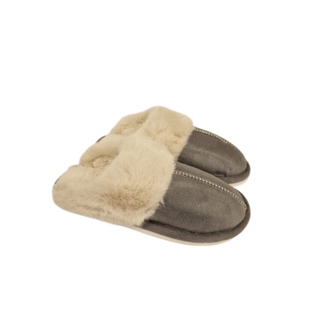 ZAPATILLAS MUJER PELO GRIS