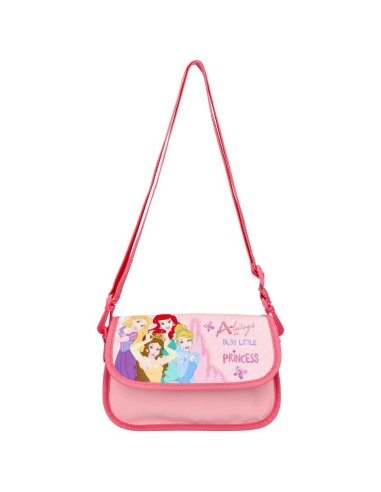 BOLSO CON SOLAPA PRINCESAS